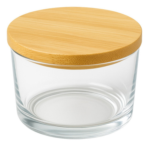 Kit 12 Frascos De Cristal 150ml Con Tapas De Madera For