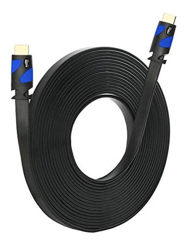 Postta Cable Plano Hdmi (50 Pies) Cable Plano Hdmi 2.0 Compa