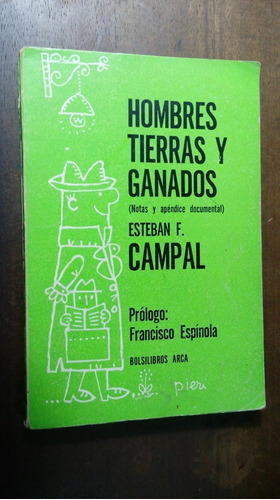 Libro Hombres Tierras Y Ganado      Esteban Campal