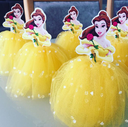 Centro De Mesa Princesas De Disney Precio X Und Mínimo 6 Und