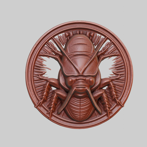 Medallón De Cucaracha: Un Toque Único Y Audaz