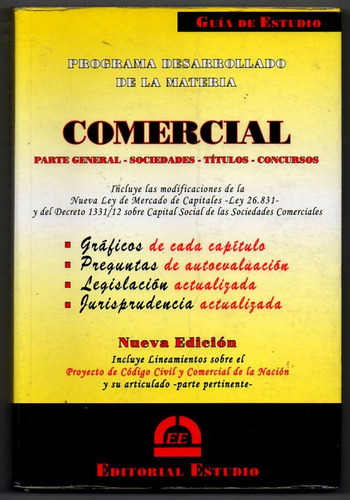 Comercial - Guia De Estudio - Dra Micaela Font - Usado +