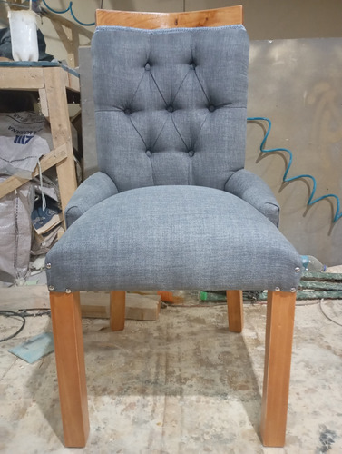 Sillas Estilo Capitone Curvas Con Resortes