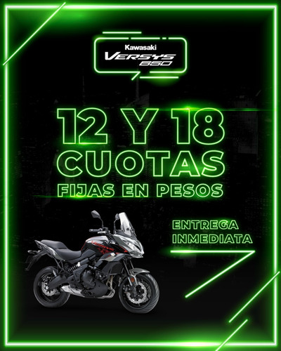 Imagen 14 de 15 de Kawasaki Versys 650 -entrega Tu Moto Y Financia El Resto 18c