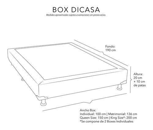 Box Individual Dicasa Black