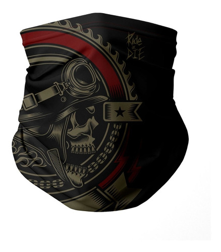 Doxe Bandana Calavera Casco Motorcycle Ride Or Die