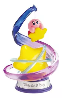 Figura Gashapon Re-ment Kirby Swing N1 Warp Star And Kirby