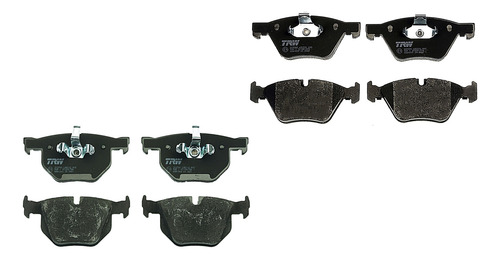 Kit Balatas 4 Llantas Trw 335xi 2007-2008 3.0l Orgánicas