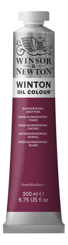 Tinta Óleo Winton Quina. Deep Pink 250 200ml Winsor & Newton