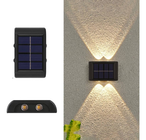 Luces Led Solar Para Exteriores Recargable X2