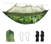 Comprar Sacos De Dormir Rede De Dormir Com Portát Camping Mosquiteiro Descanso 300kg Cor Camuflar 260cm X140cm
