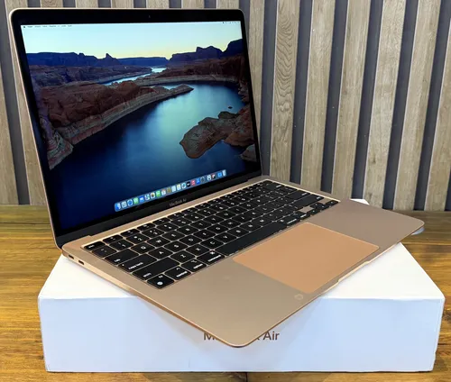 Apple Macbook Air M1 A2337 Cor Gold Bateria 94% Com Caixa