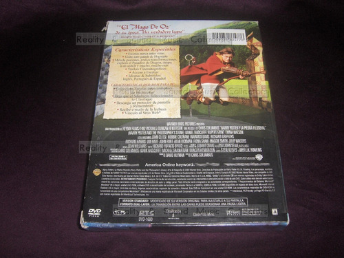 Harry Potter Y La Piedra Filosofal Pelicula Dvd 2 Discos (Usado)