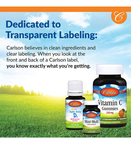 Carlson E-gems Vitamina E 400 Ui 90 Cápsulas