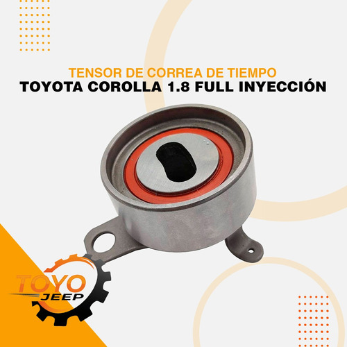 Tensor De Correa De Tiempo Toyota Corolla 1.8 Full Inyección