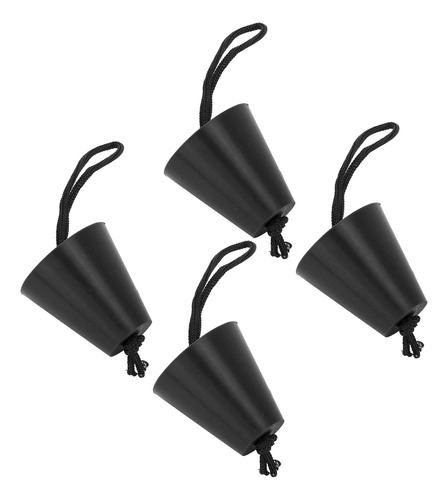 Kit De 4 Tapones Scupper Plugs, Cordón Flexible De Silicona
