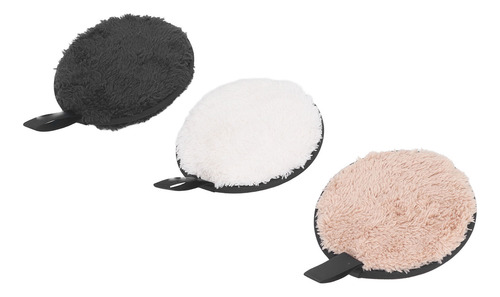 El Desmaquillante Puff 3 Colors Purifica La Piel Y Limpia Lo