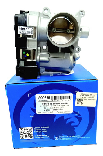 Corpo De Borboleta Tbi Voyage 1.0 8v Flex 2011 A 2016 Mq0655