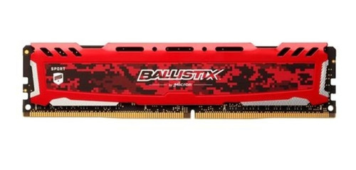Memória Ram Ballistix Sport 16gb Crucial Bls16g4d26bfse