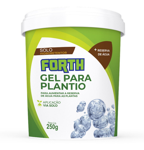 Forth Gel Para Plantio Hidrogel Retentor De Água 250 Gramas