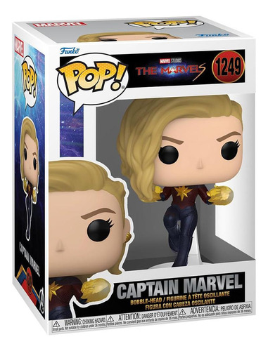 Funko Pop Marvel Los Marvels Capitana Marvel 1249