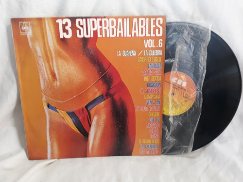 13 Superbailables 6 Vario Los Rivales Efrain Gonzalez Vinilo