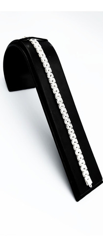 Imagen 1 de 9 de Pulso Pulsera De Plata Fina Ley 925 Caballero Rolex Hombre