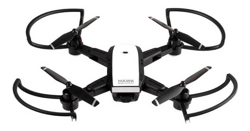 Imagem 1 de 4 de Drone Multilaser Hawk ES257 com câmera HD preto 1 bateria