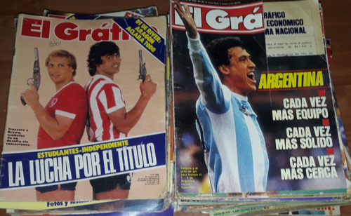 Lote X 104 Revistas El Grafico Años 1983 A 1989 (Usado)