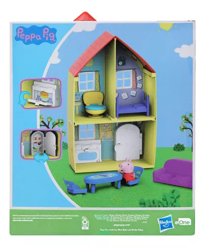 Peppa Pig Casa Da Peppa E Sua Família - F2167 - Hasbro