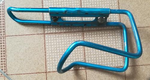 Porta Termo Color Azul De Aluminio Para Bicicleta
