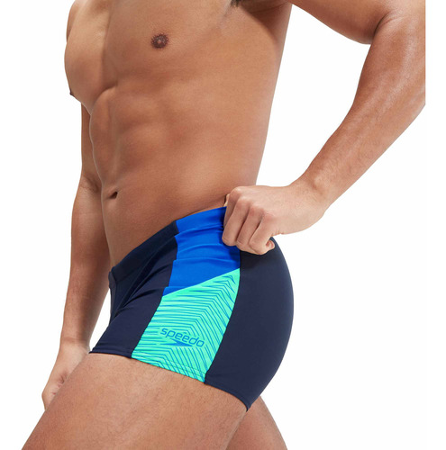 Pantaloneta De Baño Dive Splice Aquashort Azul-34 Speedo