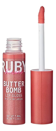 Butter Bomb Gloss Ruby Kisses Pillowtalk 10 Rbl10 Kiss Ny Cor Rosa