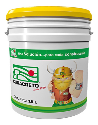 Desmoldante De Concreto Base Agua Molducreto Jr Cubeta 19 Lt