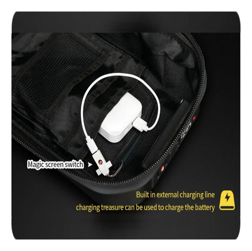 Mochila Gamer Urbana Ozuko Z Series Antirrobo Pantalla Led