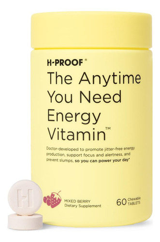 Energy Vitamin H Chewab Para Usar En Cualquier Momento Que N