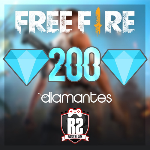 200 Diamantes Free Fire | Entrega En El Dia | Rektstore