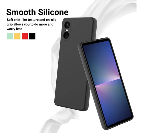 Funda Completa De Silicona Líquida Para Xperia 10 Vi - Business