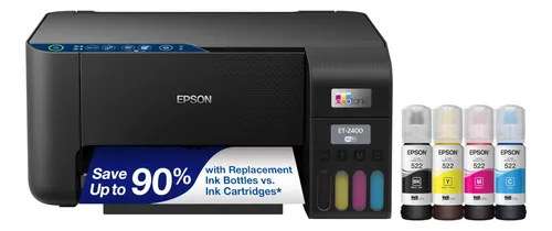 Impresora Epson Ecotank Et-2400 Inalámbrica En Color Todo En