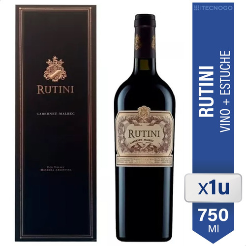 Set Regalo Vino Rutini Cabernet Malbec + Estuche Premium