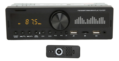 Receptor De Radio De Coche, Doble Usb, Estéreo, Bluetooth, M