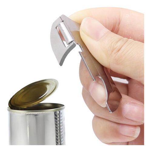 Abrelatas Manual De Mano De Acero Inoxidable Para Cocina De