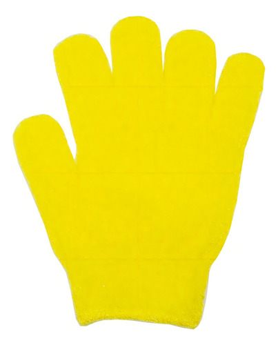 Diswald & Co Guante Exfoliante Corporal Suave Ducha Cod. 863 Color Amarillo