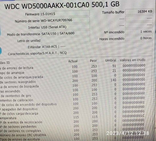 Imagen 3 de 3 de Disco Duro 500gb Pc Dvr 3.5 Sata 7200rpm 5900rpm Ofc. Chacao