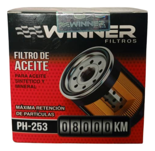 Filtro De Aceite Winnerph-253 Volskwage Passat Renault Fuego