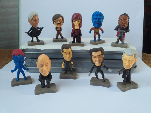 Colección Completa Marvel - Figuras Xmen 2014 - Gansi Premio (Usado)