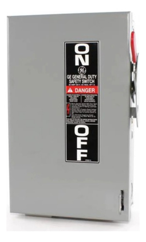 Interruptor De Seguridad Ge Tg3222r P/fusible 2x60a 240v N3r