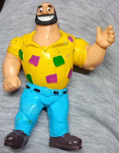 Figura De Brutus 10 Cm Colección Popeye Yolanda 1993 (Usado)