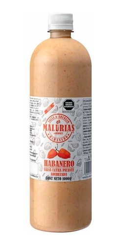 Salsas De Habanero Extra Picante 1 L.