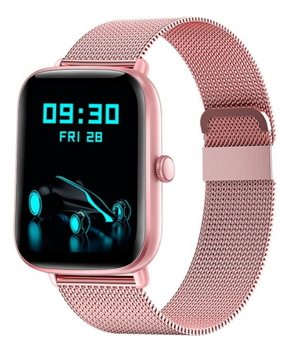 Smart Watch 44mm Fashion Femenino 2 Manillas Inteligente